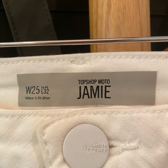 Topshop Jamie white jeans - Picture 3 of 3